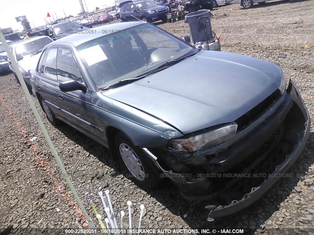 4S3BD4351T7211327 - 1996 SUBARU LEGACY L GRAY photo 1