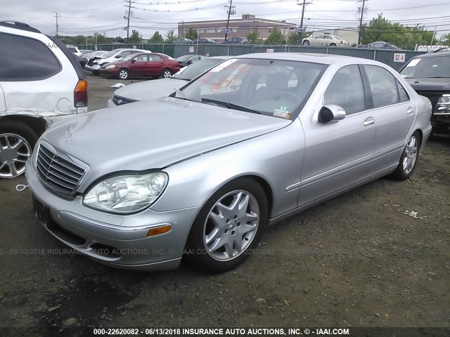 WDBNG70J23A371550 - 2003 MERCEDES-BENZ S 430 SILVER photo 2