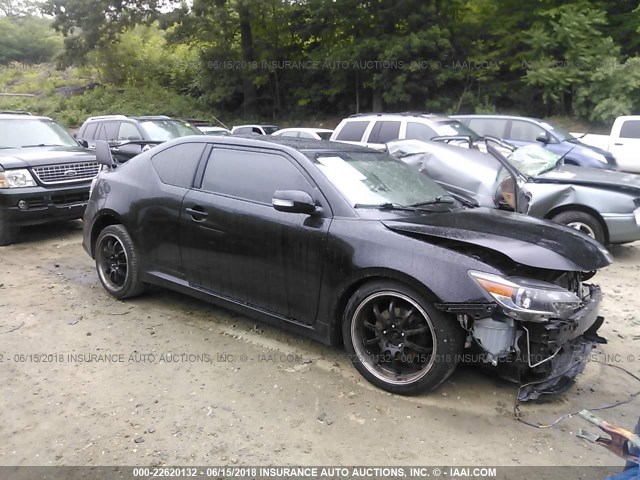JTKJF5C76F3096077 - 2015 TOYOTA SCION TC 黑色 照片 1
