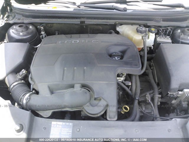 1G1ZA5E05AF289166 - 2010 CHEVROLET MALIBU LS GRAY photo 10