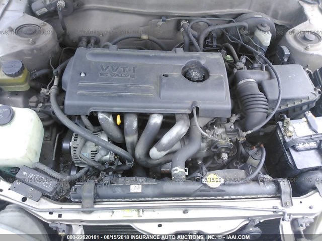 1NXBR12E8YZ360744 - 2000 TOYOTA COROLLA VE/CE/LE 银色 照片 10