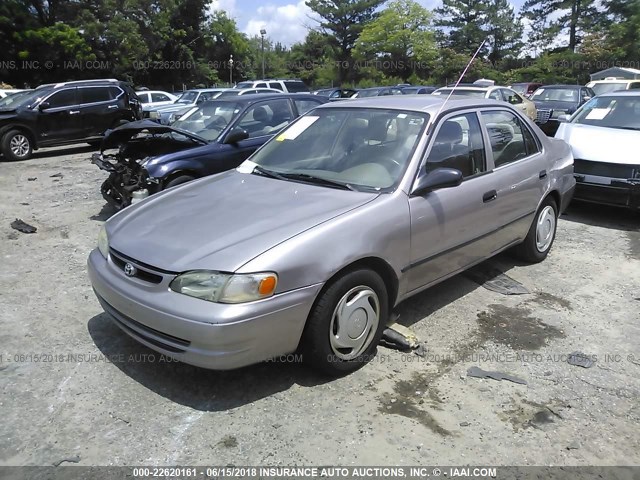 1NXBR12E8YZ360744 - 2000 TOYOTA COROLLA VE/CE/LE 银色 照片 2