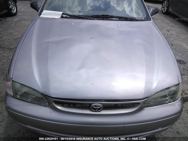 1NXBR12E8YZ360744 - 2000 TOYOTA COROLLA VE/CE/LE SILVER photo 6