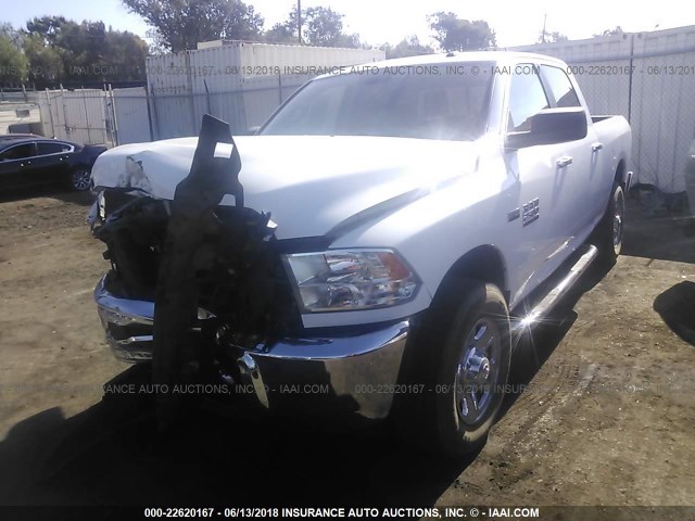 3C6TR4DTXGG386888 - 2016 RAM 2500 SLT WHITE photo 2