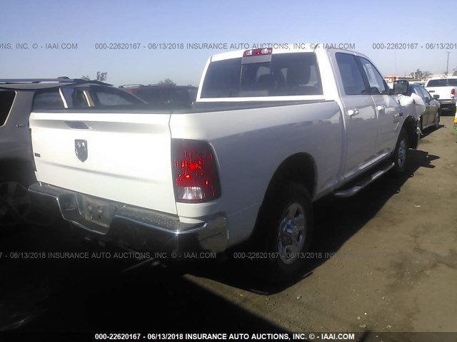 3C6TR4DTXGG386888 - 2016 RAM 2500 SLT WHITE photo 4