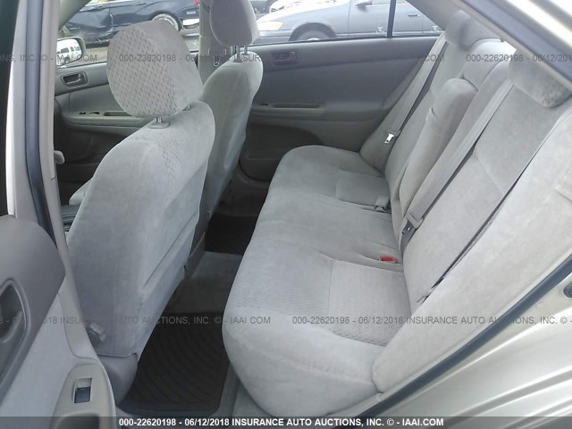 4T1BF32K23U045568 - 2003 TOYOTA CAMRY LE/XLE/SE BEIGE photo 8