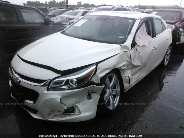 1G11J5SX8EF238006 - 2014 CHEVROLET MALIBU LTZ 白色 照片 2