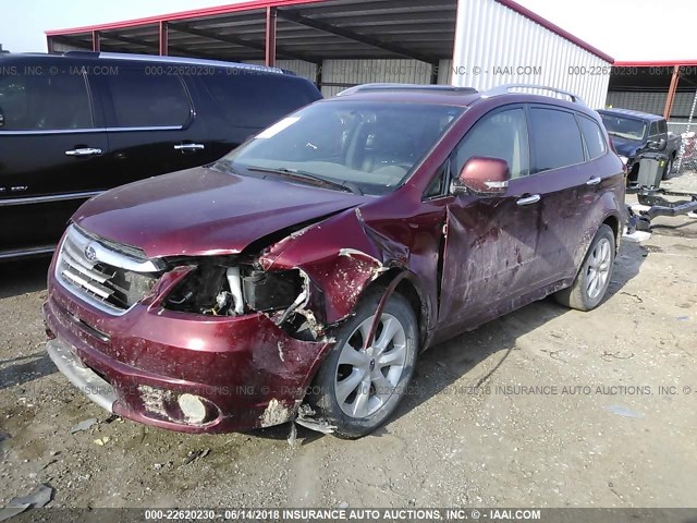 4S4WX9HD3B4402359 - 2011 SUBARU TRIBECA LIMITED/TOURING RED photo 2