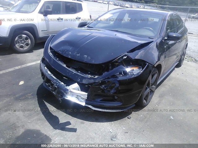 1C3CDFBB6GD592773 - 2016 DODGE DART SXT BLACK photo 6