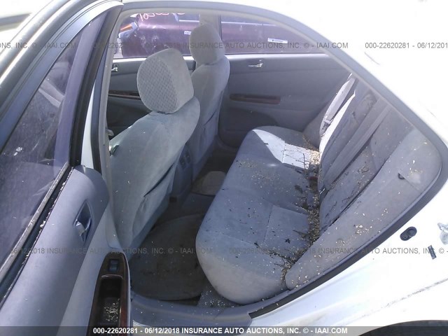 4T1BE30K34U370267 - 2004 TOYOTA CAMRY LE/XLE/SE თეთრი ფოტო 8