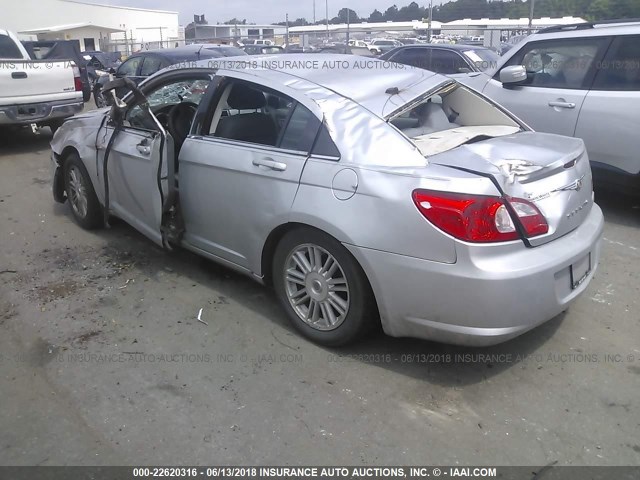 1C3LC56R98N107915 - 2008 CHRYSLER SEBRING TOURING SILVER photo 3