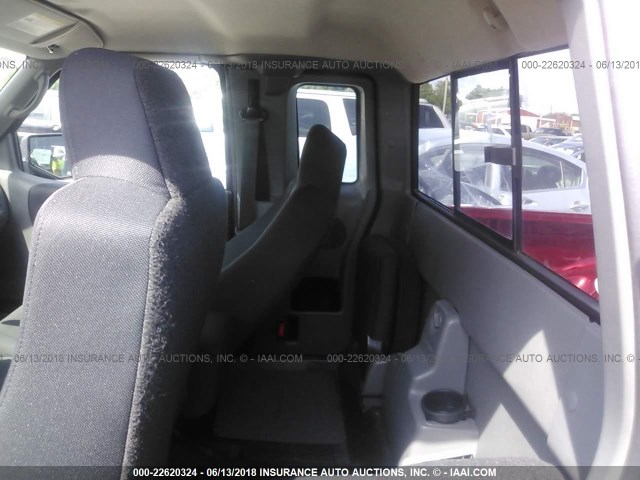1FTYR44E18PA49927 - 2008 FORD RANGER SUPER CAB RED photo 8