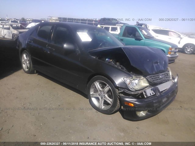 JTHBD182410028957 - 2001 LEXUS IS 300 GRAY photo 1