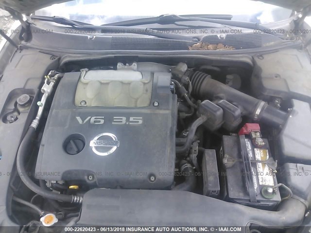 1N4BA41E95C810133 - 2005 NISSAN MAXIMA SE/SL Champagne photo 10