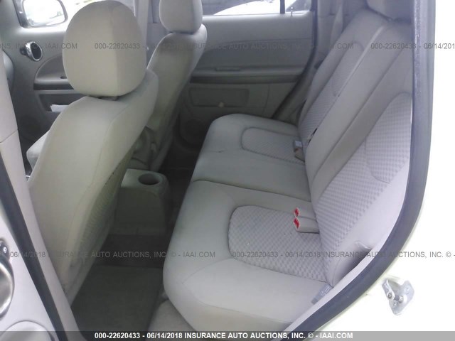 3GNDA13D08S647481 - 2008 CHEVROLET HHR LS WHITE photo 8