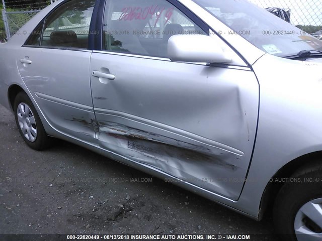 4T1BE32K43U194938 - 2003 TOYOTA CAMRY LE/XLE/SE 银色 照片 6