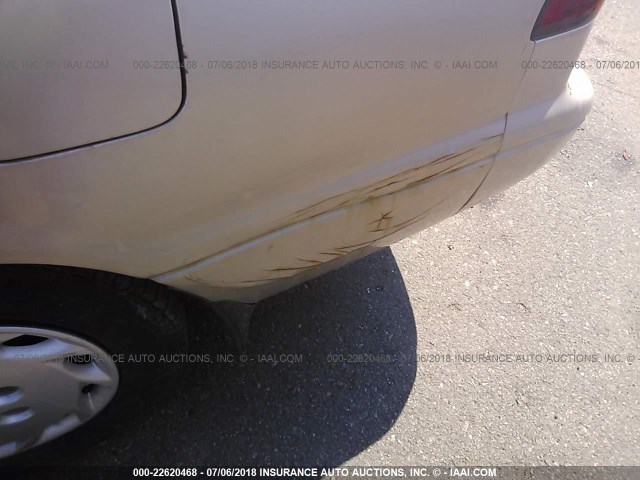 4T1BG22K9WU237906 - 1998 TOYOTA CAMRY CE/LE/XLE 棕色 照片 6