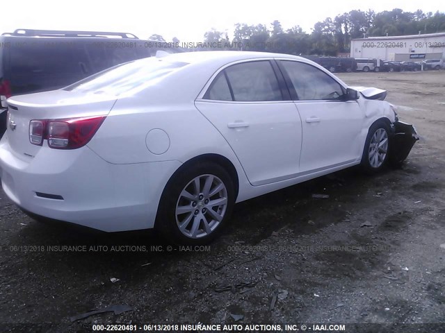 1G11E5SL6EF261107 - 2014 CHEVROLET MALIBU 2LT WHITE photo 4