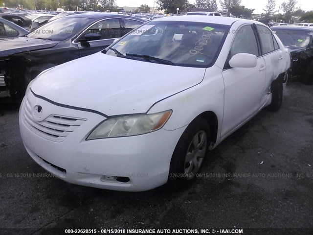 4T1BE46K49U909208 - 2009 TOYOTA CAMRY SE/LE/XLE WHITE photo 2