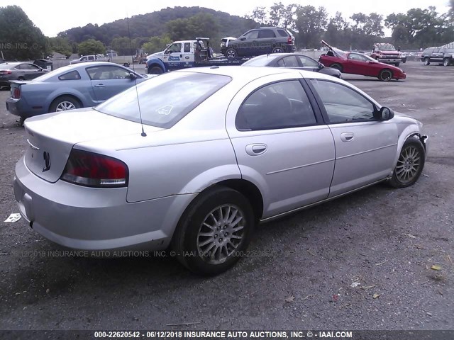 1C3EL46XX6N215913 - 2006 CHRYSLER SEBRING GRAY photo 4