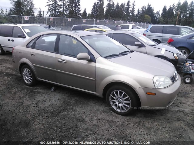 KL5JJ52Z94K013291 - 2004 SUZUKI FORENZA LX/EX TAN photo 1