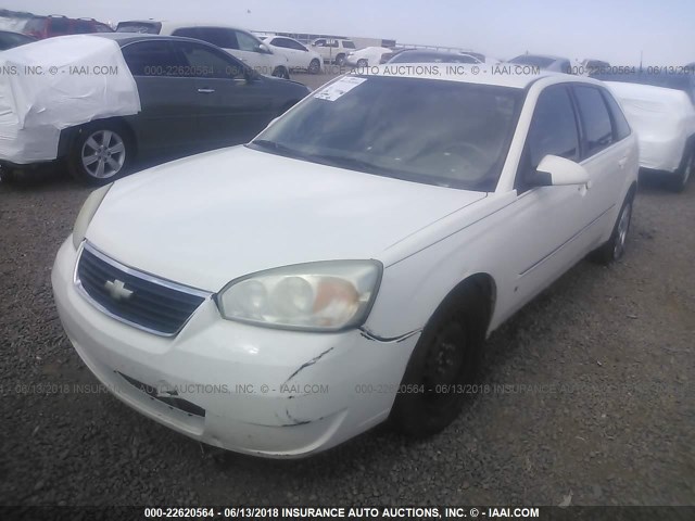 1G1ZT61866F192187 - 2006 CHEVROLET MALIBU MAXX LT WHITE photo 2