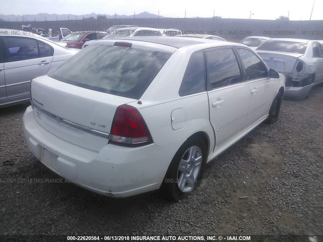 1G1ZT61866F192187 - 2006 CHEVROLET MALIBU MAXX LT WHITE photo 4