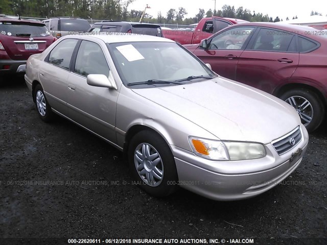 4T1BG28K51U829304 - 2001 TOYOTA CAMRY CE/LE/XLE GOLD photo 1