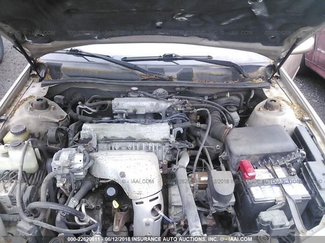 4T1BG28K51U829304 - 2001 TOYOTA CAMRY CE/LE/XLE GOLD photo 10