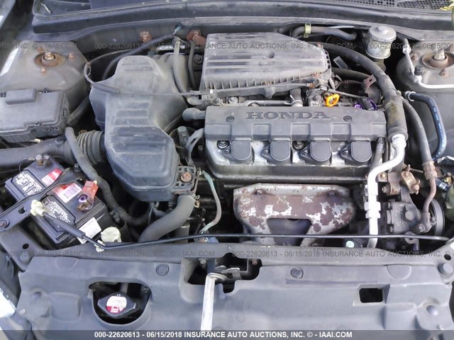 2HGES16305H626241 - 2005 HONDA CIVIC DX VP Boz foto 10