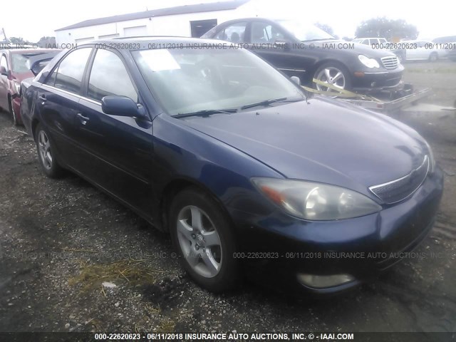 4T1BE30K33U234932 - 2003 TOYOTA CAMRY LE/XLE/SE 深蓝色 照片 1