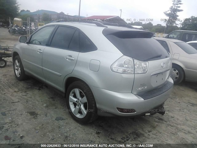 2T2GA31U25C026977 - 2005 LEXUS RX 330 SILVER photo 3