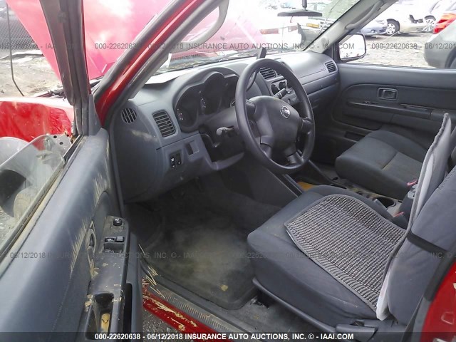 1N6DD26S42C318521 - 2002 NISSAN FRONTIER KING CAB XE RED photo 8