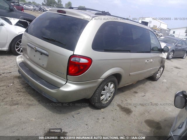 2A4GP54L36R666628 - 2006 CHRYSLER TOWN & COUNTRY TOURING GOLD photo 4