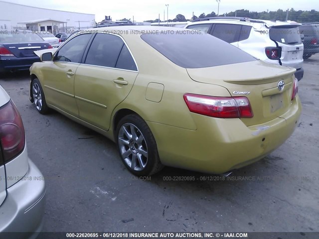 4T1BK46K77U052629 - 2007 TOYOTA CAMRY NEW GENERAT LE/XLE/SE GOLD photo 3