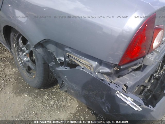 1G1ZG57B684208937 - 2008 CHEVROLET MALIBU LS GRAY photo 6