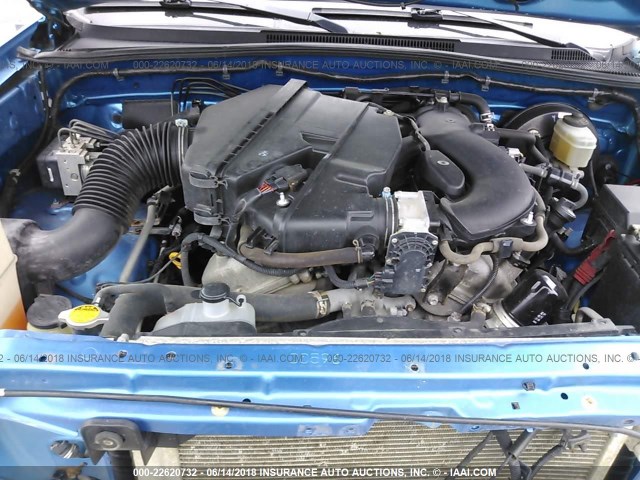 3TMLU42N78M016450 - 2008 TOYOTA TACOMA DOUBLE CAB ლურჯი ფოტო 10