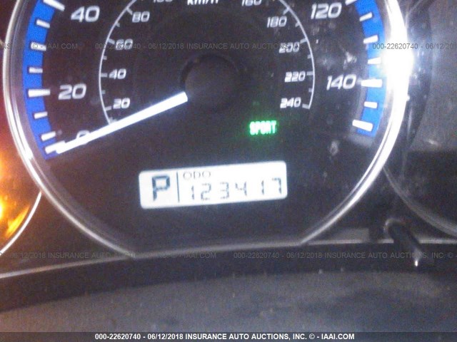 JF2SH6BC0AH793784 - 2010 SUBARU FORESTER XS Синій фото 7