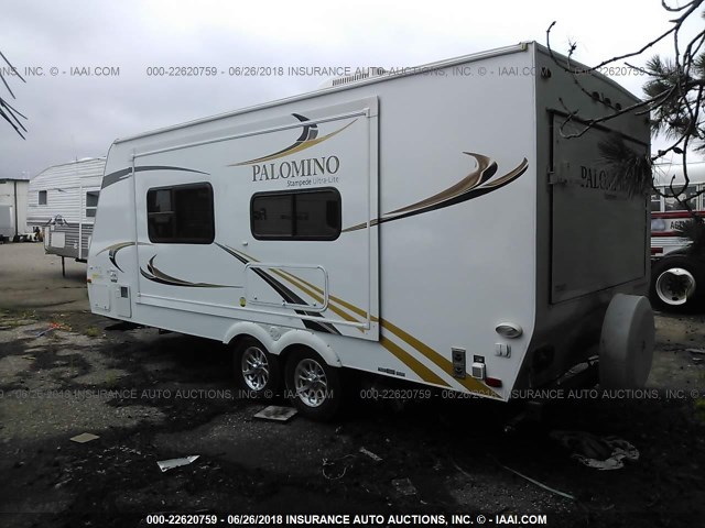 4X4TPAV2XBN013377 - 2011 FOREST RIVER PALOMINO STAMPEDE  白色 照片 3