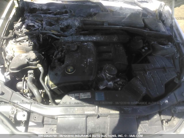 WBAPH53549A434406 - 2009 BMW 328 I SULEV WHITE photo 10