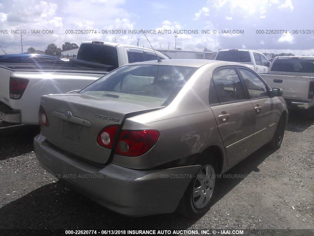 1NXBR32E66Z632913 - 2006 TOYOTA COROLLA CE/LE/S GOLD photo 6