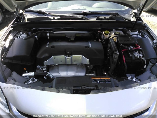 1G11A5SL5FF240536 - 2015 CHEVROLET MALIBU LS 银色 照片 10