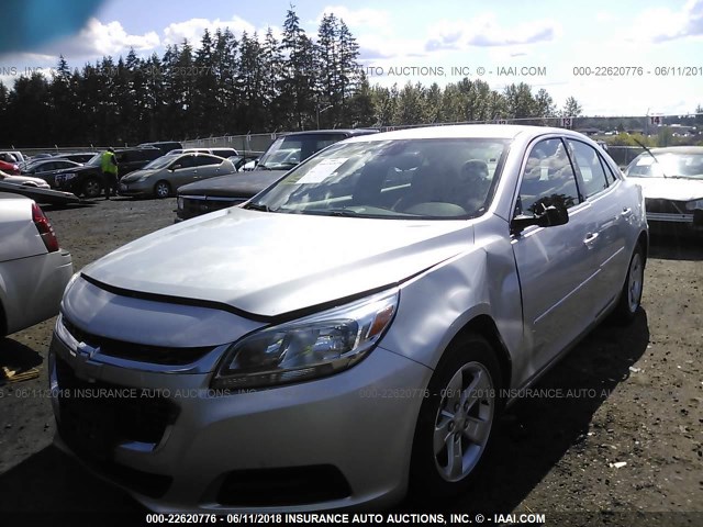 1G11A5SL5FF240536 - 2015 CHEVROLET MALIBU LS 银色 照片 2
