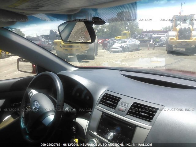 4T1BE46K99U407164 - 2009 TOYOTA CAMRY SE/LE/XLE RED photo 5