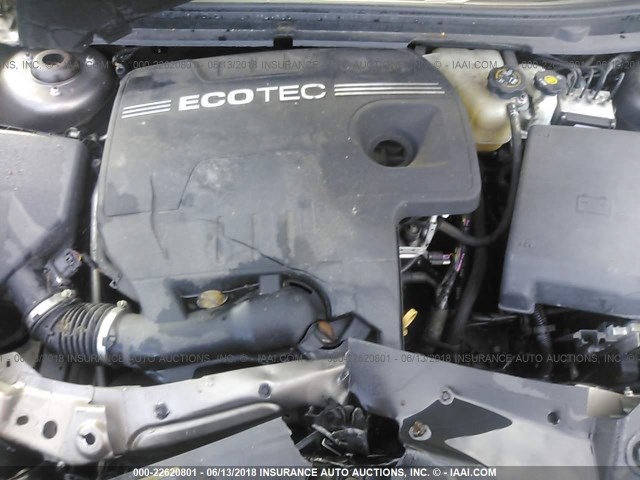 1G1ZC5E08CF143356 - 2012 CHEVROLET MALIBU 1LT 棕色 照片 10