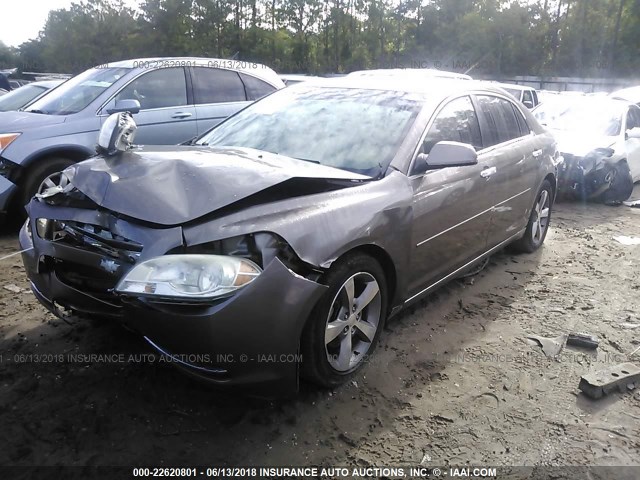 1G1ZC5E08CF143356 - 2012 CHEVROLET MALIBU 1LT 棕色 照片 2