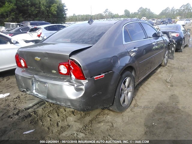 1G1ZC5E08CF143356 - 2012 CHEVROLET MALIBU 1LT 棕色 照片 4