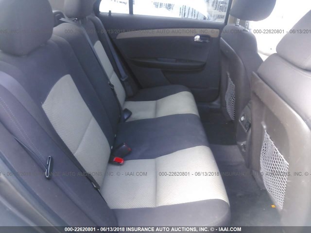 1G1ZC5E08CF143356 - 2012 CHEVROLET MALIBU 1LT 棕色 照片 8