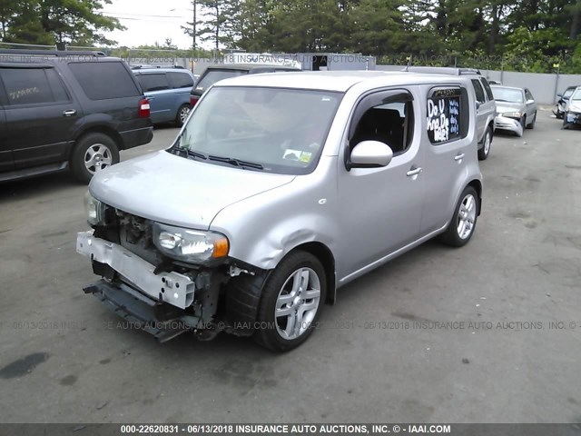 JN8AZ2KR6AT155254 - 2010 NISSAN CUBE S/SL/KROM GRAY photo 2