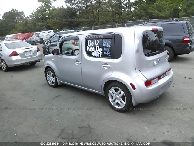 JN8AZ2KR6AT155254 - 2010 NISSAN CUBE S/SL/KROM GRAY photo 3